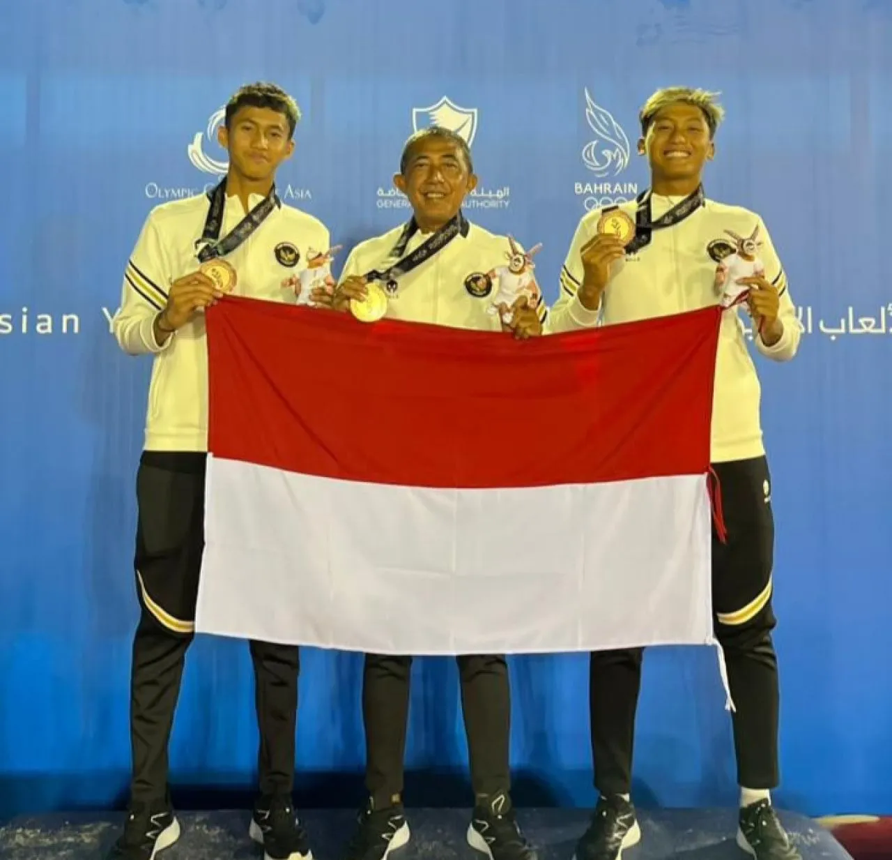 Atlet dan Pelatih Asal Sidoarjo, Timnas Voli Pantai Indonesia Sabet Perunggu di Ajang Asian Youth Games 3rd 2025 Bahrain