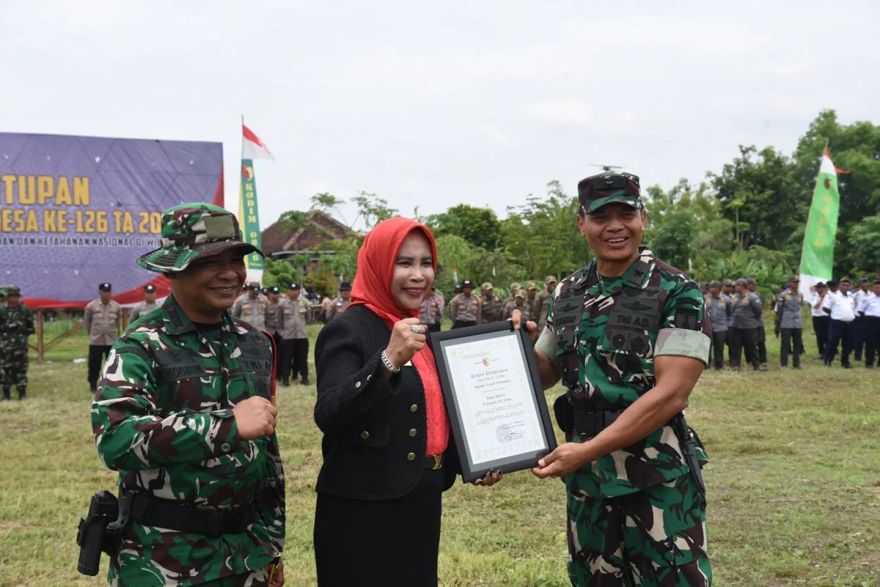 TMMD ke 126 Kodim 0816 Sidoarjo Resmi Ditutup, Semangat Gotong Royong Tetap Terjalin