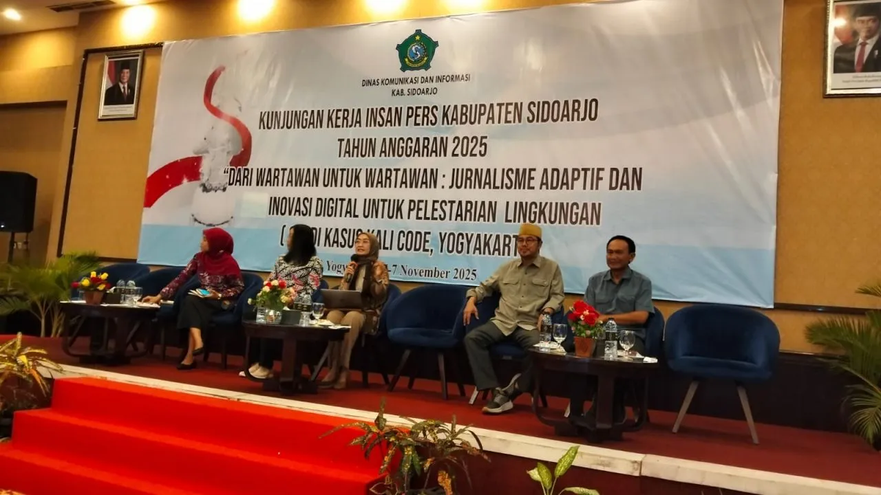 Kominfo dan DPRD Sidoarjo Kuatkan Kapasitas Ratusan Wartawan Sekaligus Ajak Tuntaskan Masalah Sampah di Sungai