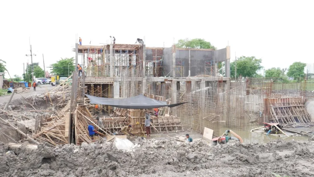 Proyek Rumah Pompa Kedungpeluk Lamban Deviasi 46 Persen, Bupati Sidoarjo Kecewa Kontraktor Tak Mau Diingatkan