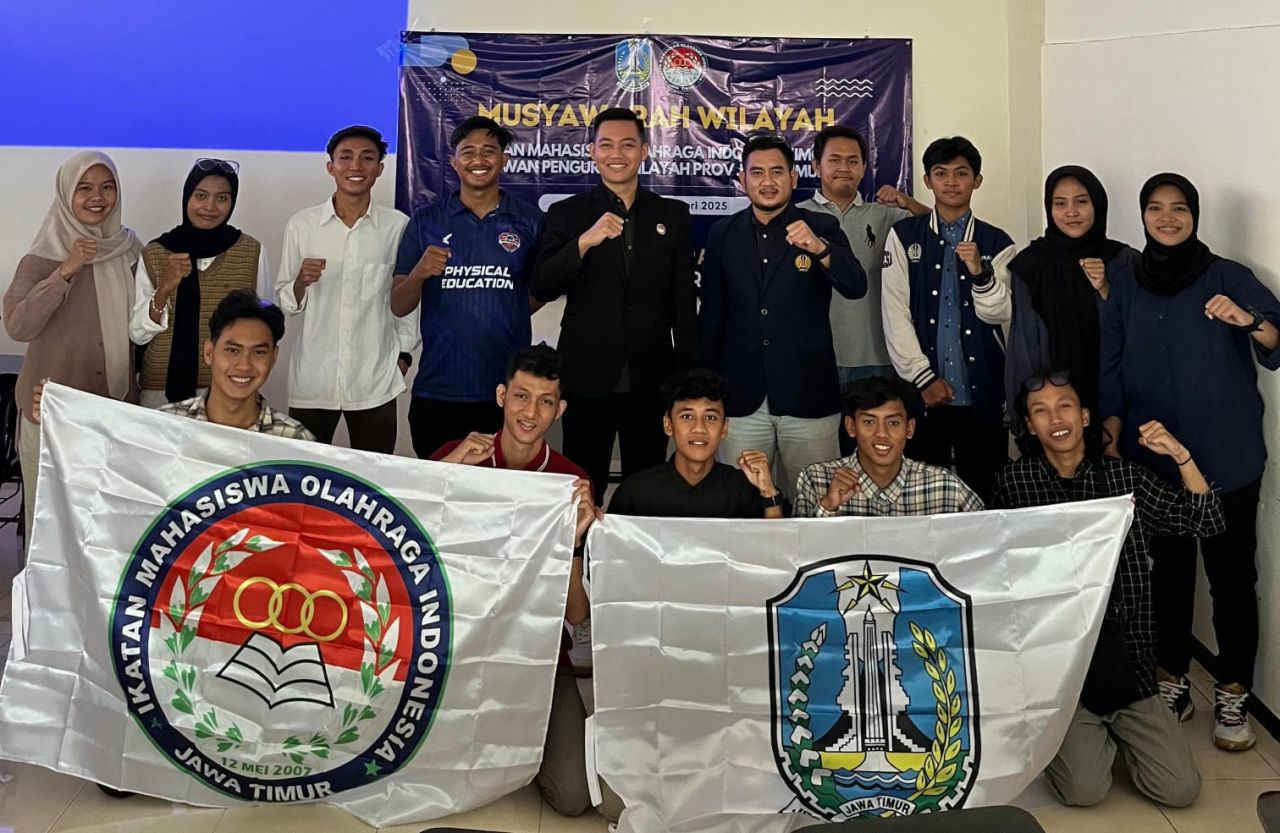 MUSWIL - Dewan Pengurus Wilayah (DPW) Ikatan Mahasiswa Olahraga Indonesia (IMORI) Provinsi Jawa Timur menggelar Musyawarah Wilayah (Muswil) ke V di Universitas Negeri Surabaya (Unesa) sejak 18 sampai 19 Januari 2025.