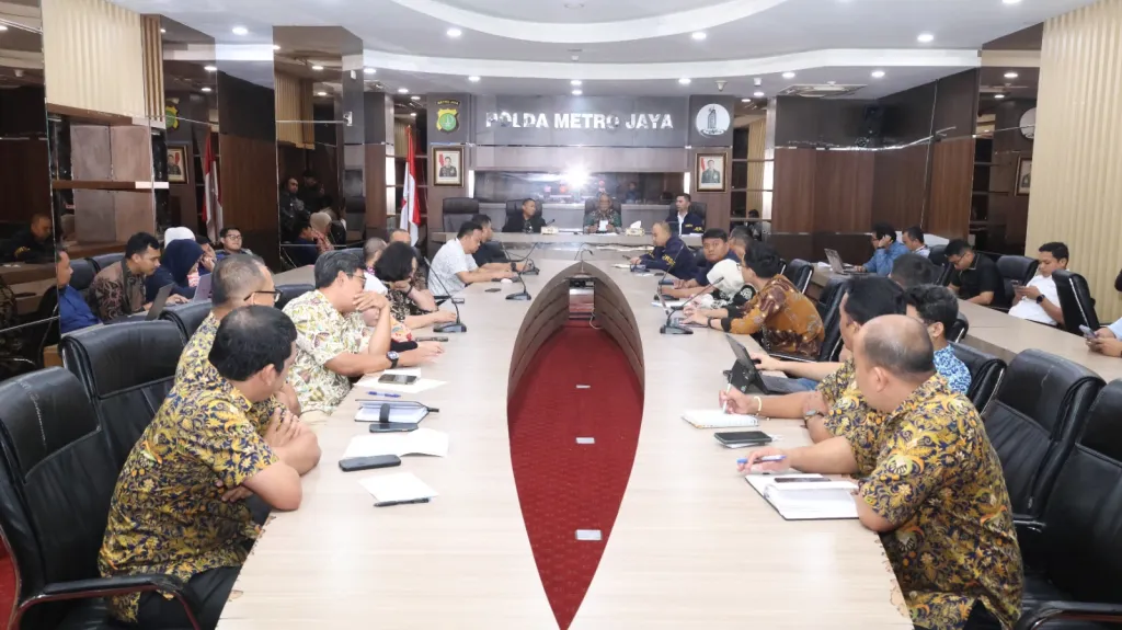 Polda Metro Jaya Rakor Satgas Saber Pangan, Antisipasi Rawan Bapokting Dua Pekan Jelang Hari Raya
