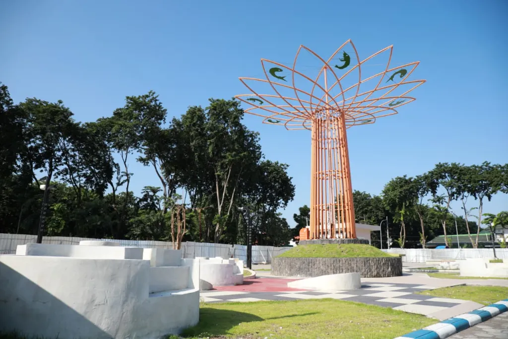 Jaga Alun-Alun, Pemkab Sidoarjo Ajak Warga Berperilaku Tertib Lingkungan Dukung Gerakan Indonesia ASRI