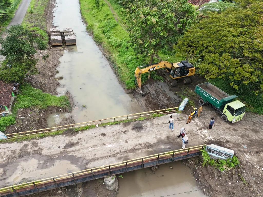 Cegah Banjir, Dinas PUBM dan SDA Sidoarjo Genjot Normalisasi Sungai di Berbagai Wilayah di Awal Tahun