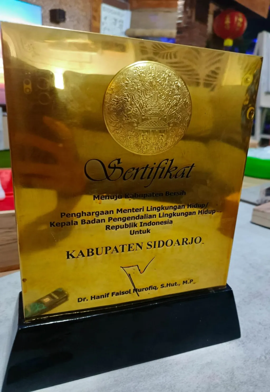 Raih Sertifikat Menuju Kota Bersih, Sidoarjo Masuk 10 Terbaik Nasional Pengelolaan Sampah