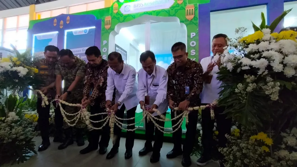 Targetkan Mudik Aman dan Nyaman, BPJS Kesehatan Siapkan Layanan Gratis Pemudik di Terminal Bungurasih Sidoarjo