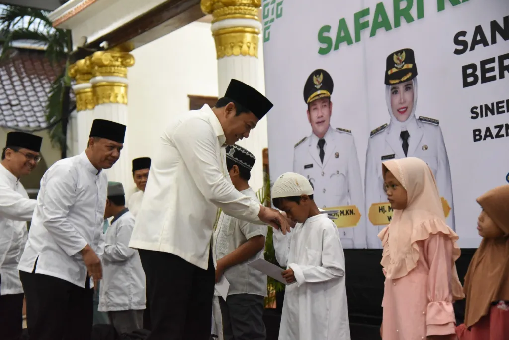 Berharap Ribuan Perusahaan Lain Tergugah, Pemkab, Baznas Sidoarjo dan Siantar Top Peduli Santuni 1.000 Anak Yatim