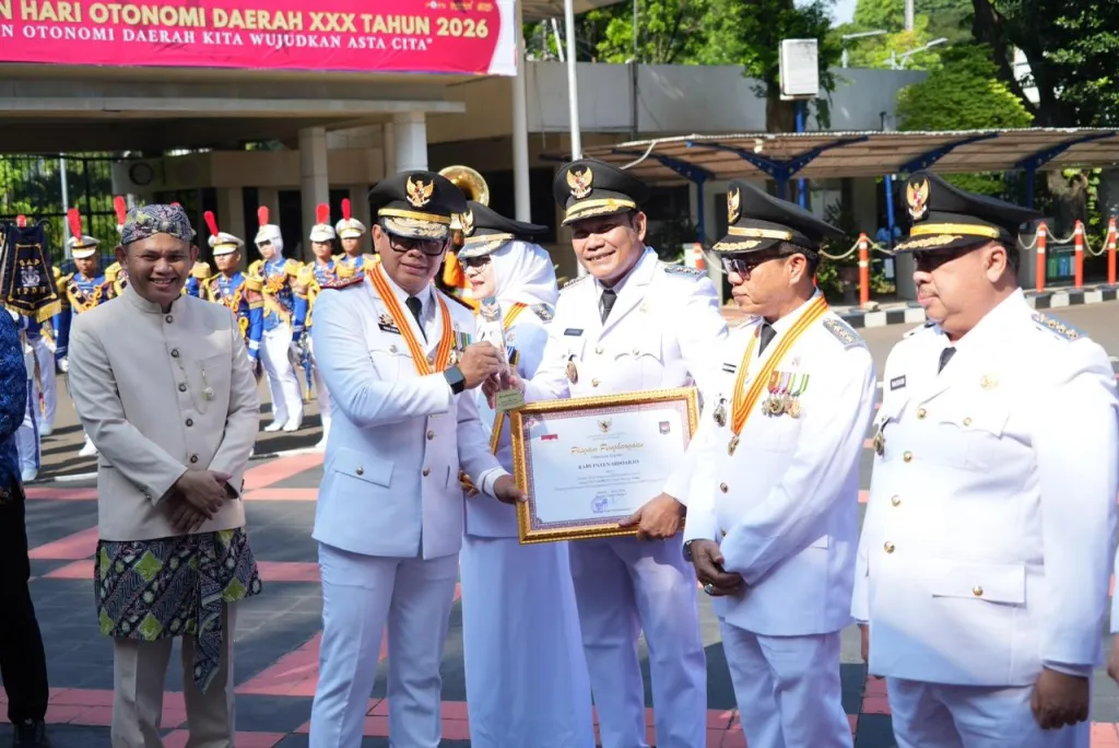 Raih Penghargaan Kinerja Tertinggi se Indonesia, Bupati Sidoarjo Anggap Pemicu Semangat Pelayanan dan Pembangunan