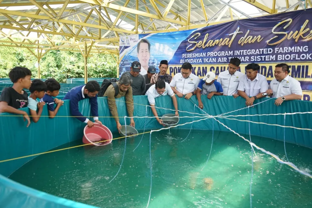 Lewat Sistem Bioflok dan Sentuhan AI, HIPMI Sidoarjo Sulap Desa di Kota Delta Jadi Pusat Ekonomi Mandiri