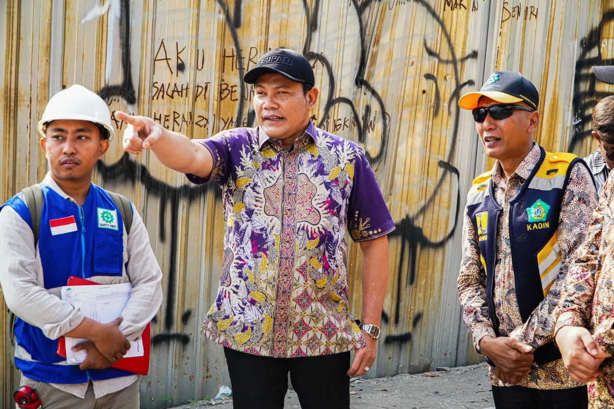 Kabar Gembira Warga Sidoarjo, Jalur Frontage Road Waru - Buduran Ditarget Tuntas Akhir Tahun Ini
