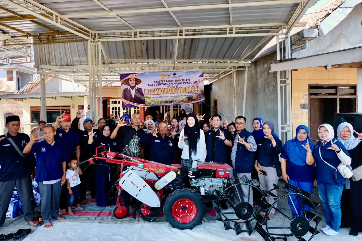 Baca juga : Bukan Slogan, NasDem Sidoarjo Dorong Ketahanan Pangan, Salurkan Traktor dan Ratusan Ton Benih hingga Integrated Farming