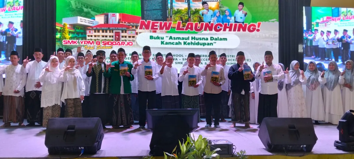 Baca juga : Peringati Hari Santri 2026, SMK YPM 8 Sidoarjo Sulap Pembiasan Jadi Buku Asmaul Husna dalam Kancah Kehidupan