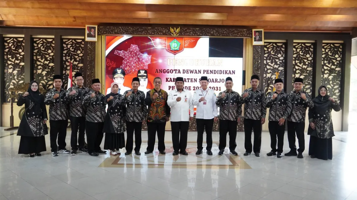 Baca juga : Disinyalir Dipimpin Kader Partai Pemenang, 11 Pengurus Dewan Pendidikan Sidoarjo Dilantik, Plt Sekda Ajak Kolaborasi