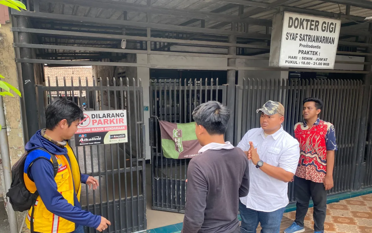 Saluran Air Diduga Tertimbun Tempat Usaha, HMI Sidoarjo Laporkan Penyebab Banjir Jalan Raya Candi ke BBPJN