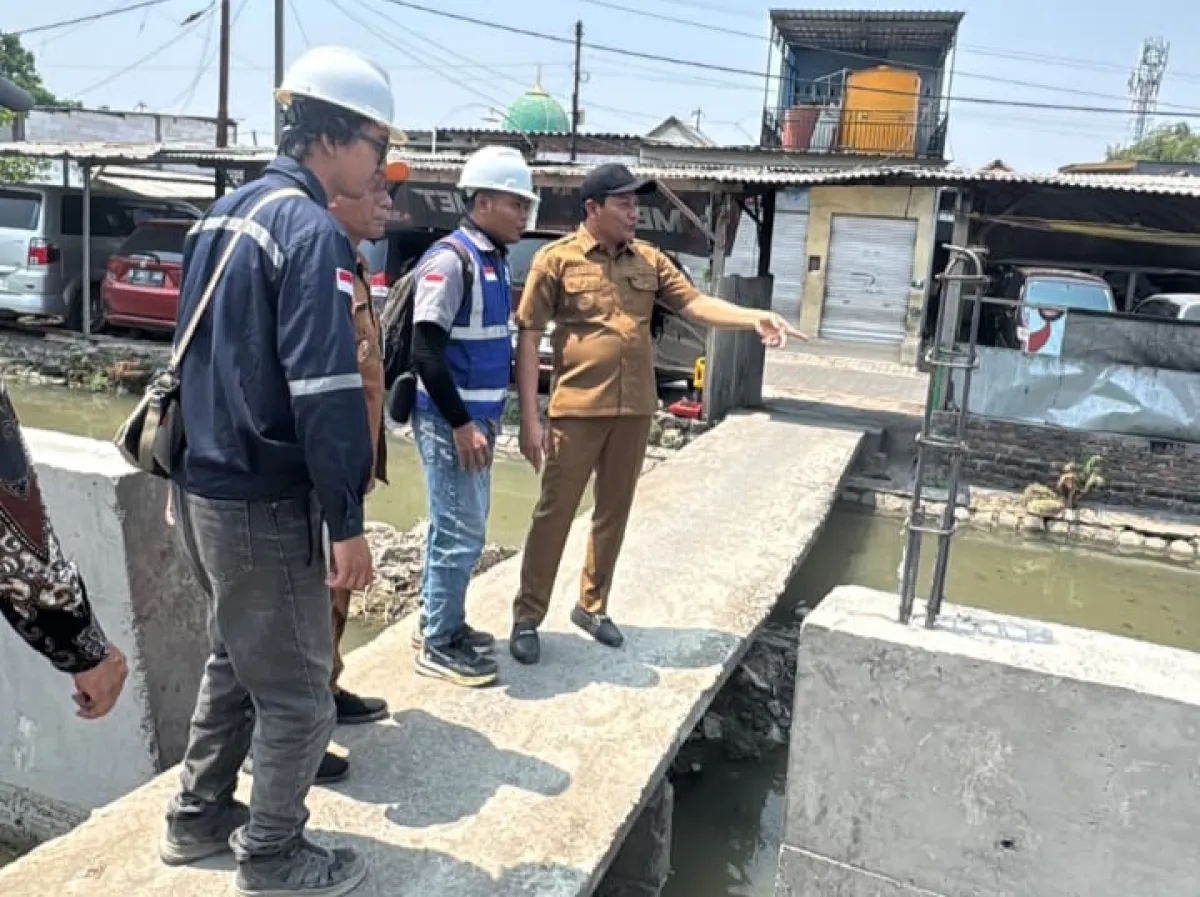 Segera Sikat Sejumlah Jembatan Liar, Pemkab Sidoarjo Amankan Proyek Betonisasi Gedangan-Betro Rp 23 Miliar dari Banjir