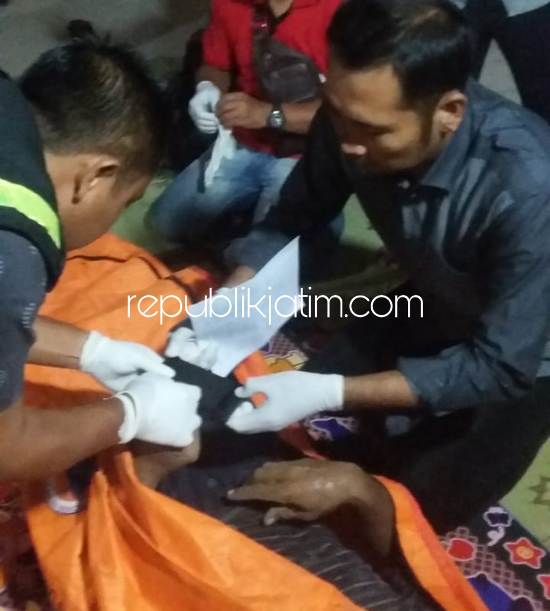 TEWAS - Mispan (51) warga Dusun Krajan, Desa Prajegan, Kecamatan Sukorejo, Ponorogo ditemukan tewas di sumur sawahnya, Kamis (21/02/2019) petang.
