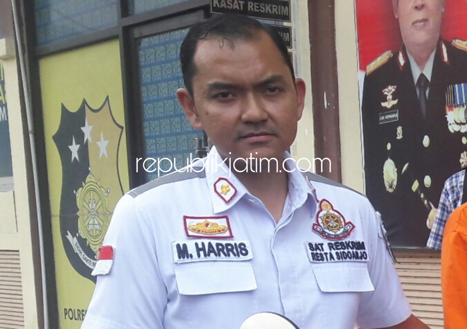 Kasat Reskrim, Polresta Sidoarjo, Kompol Muhammad Harris