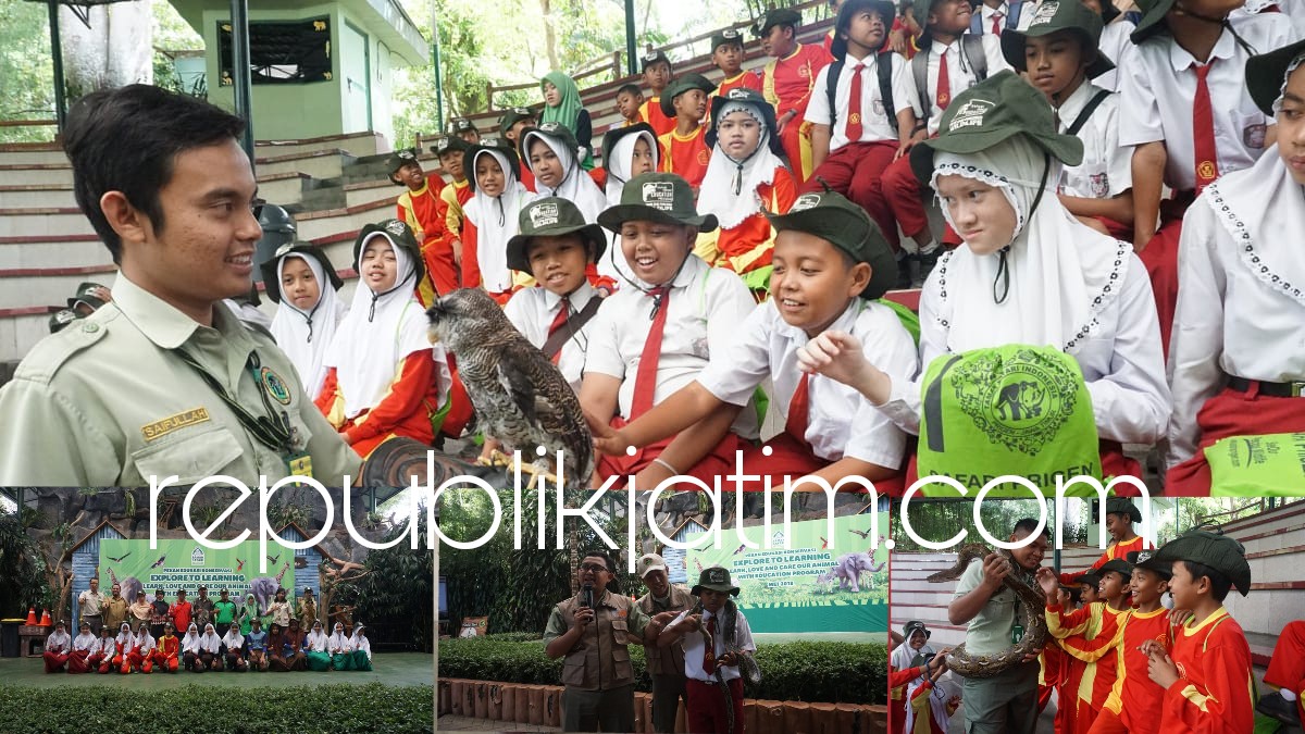 CSR - TSI II Prigen menggelar CSR Pekan Edukasi Konservasi selama lima hari mulai 21 Mei hingga 25 Mei 2018. Pesertanya 21 sekolah di sekitar kawasan Taman Safari Prigen (TSP) dengan jumlah 575 pelajar, Senin (21/05/2018).