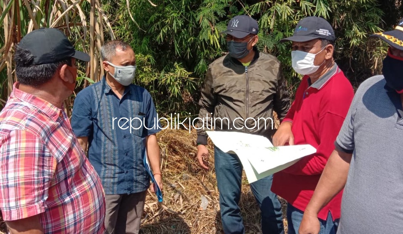 SIDAK - Panitia khusus (Pansus) Rancangan Tata Ruang Wilayah (RTRW) DPRD Sidoarjo inspeksi mendadak (sidak) di 3 desa di Kecamatan Krembung temukan 750 hektar lahan hijau diajukan menjadi lahan kuning, Sabtu (13/06/2020).