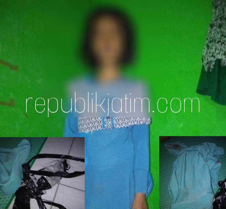TRAUMA - Kondisi BN (11) warga Desa Siwalanpanji, Kecamatan Buduran, Sidoarjo yang sempat berhasil lolos dari proses penculikan tampak masih trauma berat, Rabu (25/07/2018) malam.