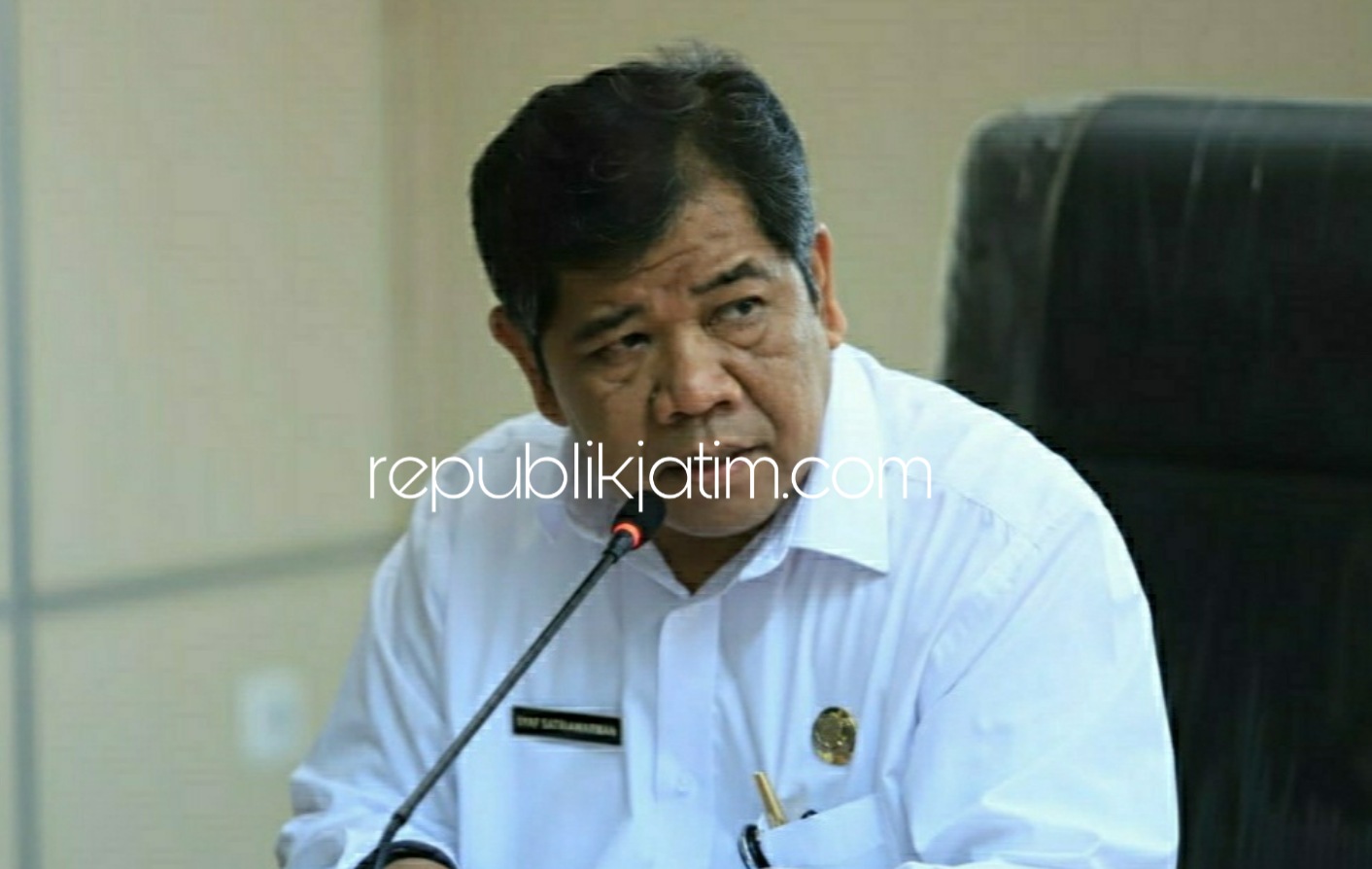 Kepala Dinkes Pemkab Sidoarjo, drg Syaf Satriawarman 