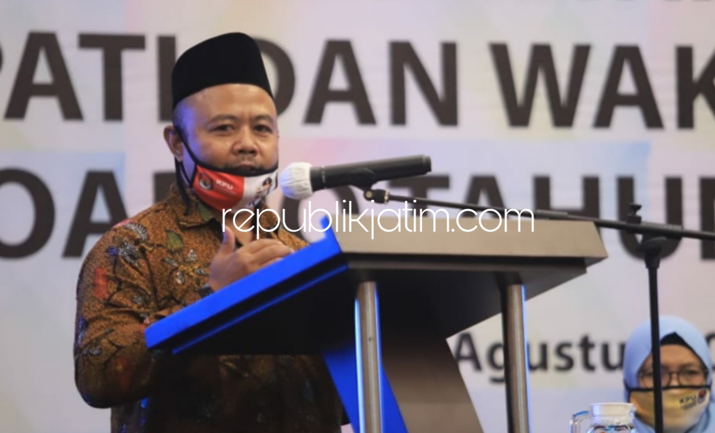 Ketua KPU Sidoarjo, M Iskak
