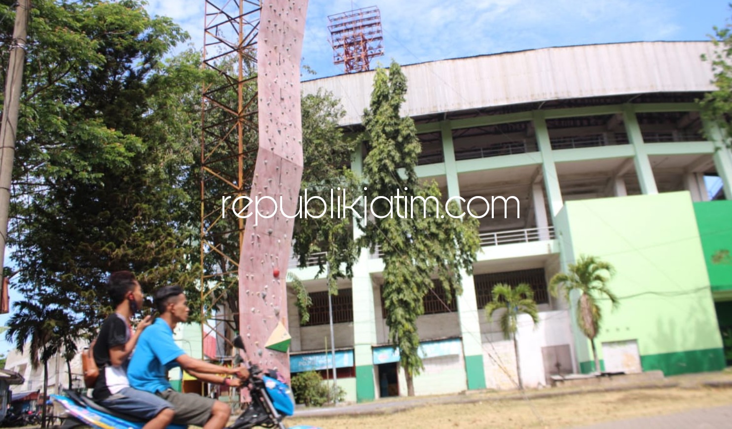 REVITALISASI - Pemkab Sidoarjo menyiapkan ratusan juta untuk revitalisasi kawasan GOR Gelora Delta Tahun 2020, Rabu (09/09/2020). 