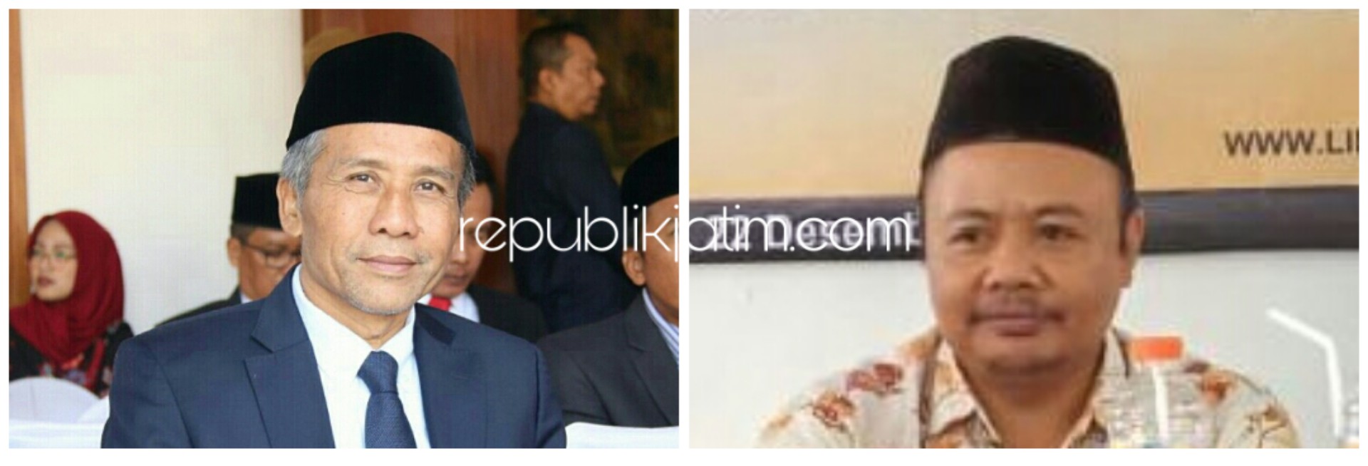 Sekda Sidoarjo, Ahmad Zaini dan Ketua KPU Sidoarjo, M Iskak