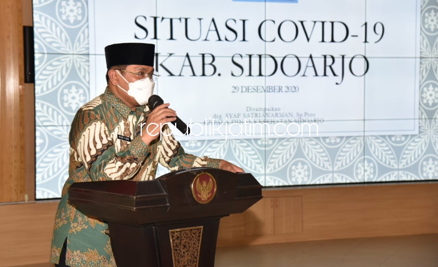 Pj Bupati Sidoarjo, Hudiyono