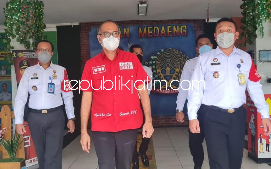 REMISI - Sebanyak 16 Warga Binaan Pemasyarakatan (WBP) mendapatkan remisi khusus Nyepi 2022 paling lama 60 hari paling singkat 15 hari, Kamis (03/03/2022).