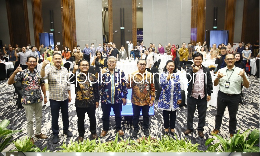SOSIALISASI - Kantor Wilayah (Kanwil) DJP Jatim II, bersama Kanwil DJP Jatim I dan III menyelenggarakan sosialisasi dan diskusi perpajakan terkait Peraturan Menteri Keuangan (PMK) Nomor 48 Tahun 2023 yang baru diberlakukan 1 Mei 2023, Kamis (06/07/2023).
