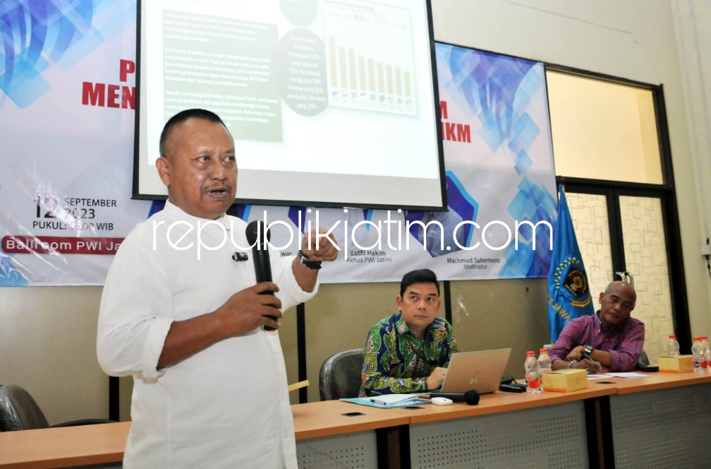 Ketua PWI Jatim, Lutfil Hakim