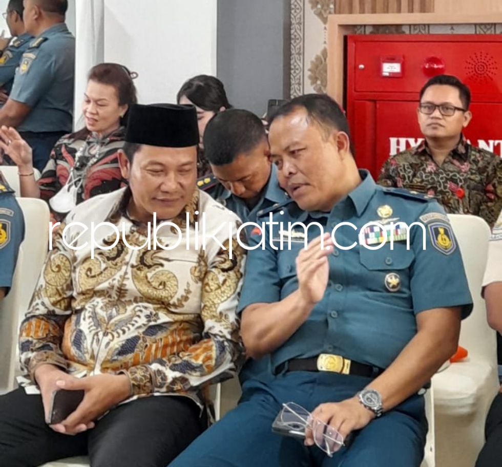 PERESMIAN - Wakil Bupati (Wabup) Sidoarjo, Subandi ikut peresmian RSAL Soekantyo di Juanda, Sidoarjo secara daring, Minggu (22/10/2023). 