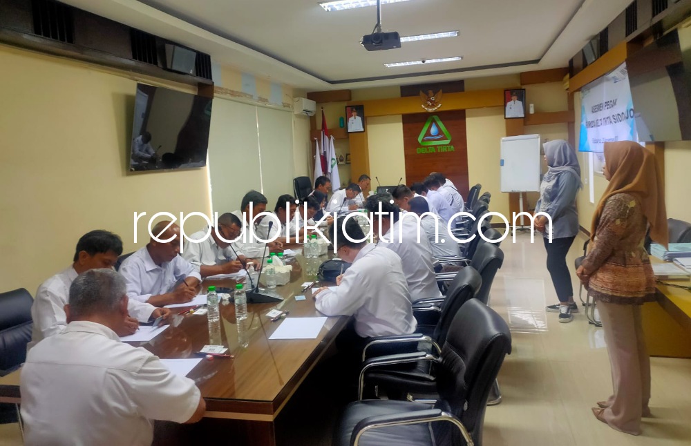 ASSESSMENT - Perumda Delta Tirta memberlakukan Key Performance Indikator (KPI) sebagai instrumen penilaian kinerja pegawai demi mewujudkan dan menjaga profesionalitas pegawai dan efektivitas kinerja melalui assessment seluruh pegawai, Senin (11/12/2023).