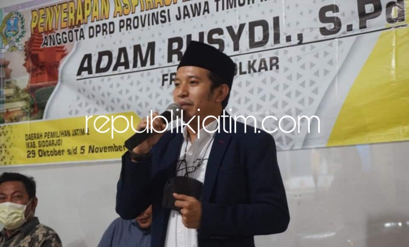 Ketua DPD Golkar Sidoarjo, Adam Rusydi