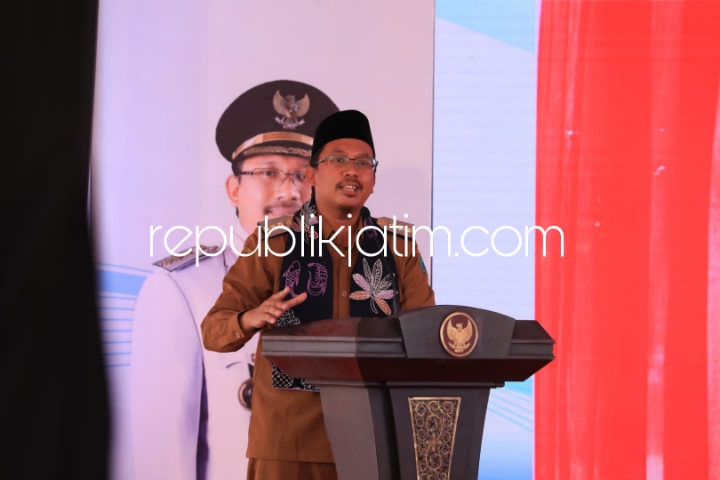 DITETAPKAN - Bupati Sidoarjo Ahmad Muhdlor Ali ditetapkan tersangka oleh tim penyidik Komisi Pemberantasan Korupsi (KPK) atas dugaan kasus pemotongan dana insentif di Badan Pengelolaan Pajak Daerah (BPPD) Pemkab Sidoarjo.