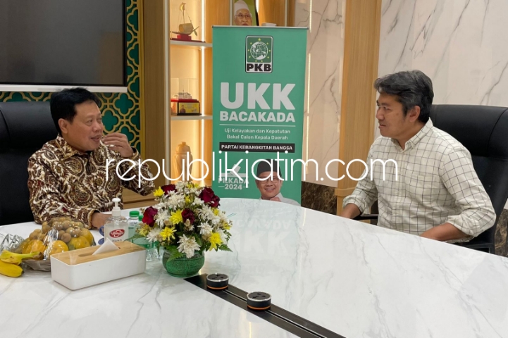 UKK - Bakal Calon Bupati (Bacabup) Sidoarjo, Achmad Amir Aslichin yang akrab disapa Mas Iin menjalani Uji Kelayakan dan Kepatutan (UKK) Calon Kepala Daerah (Bacakada) Sidoarjo di DPP PKB Jakarta, Kamis (13/06/2024) kemarin.