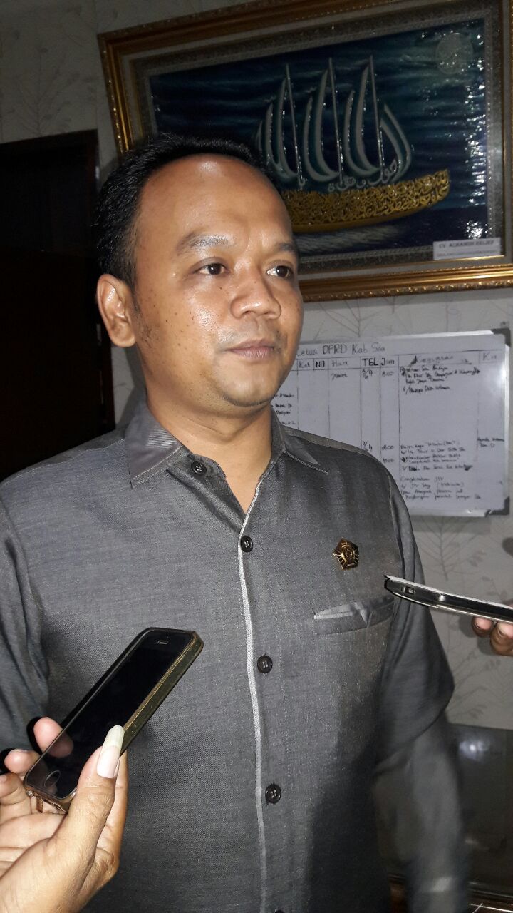 Ketua DPRD Sidoarjo, Sullamul Hadi Nurmawan