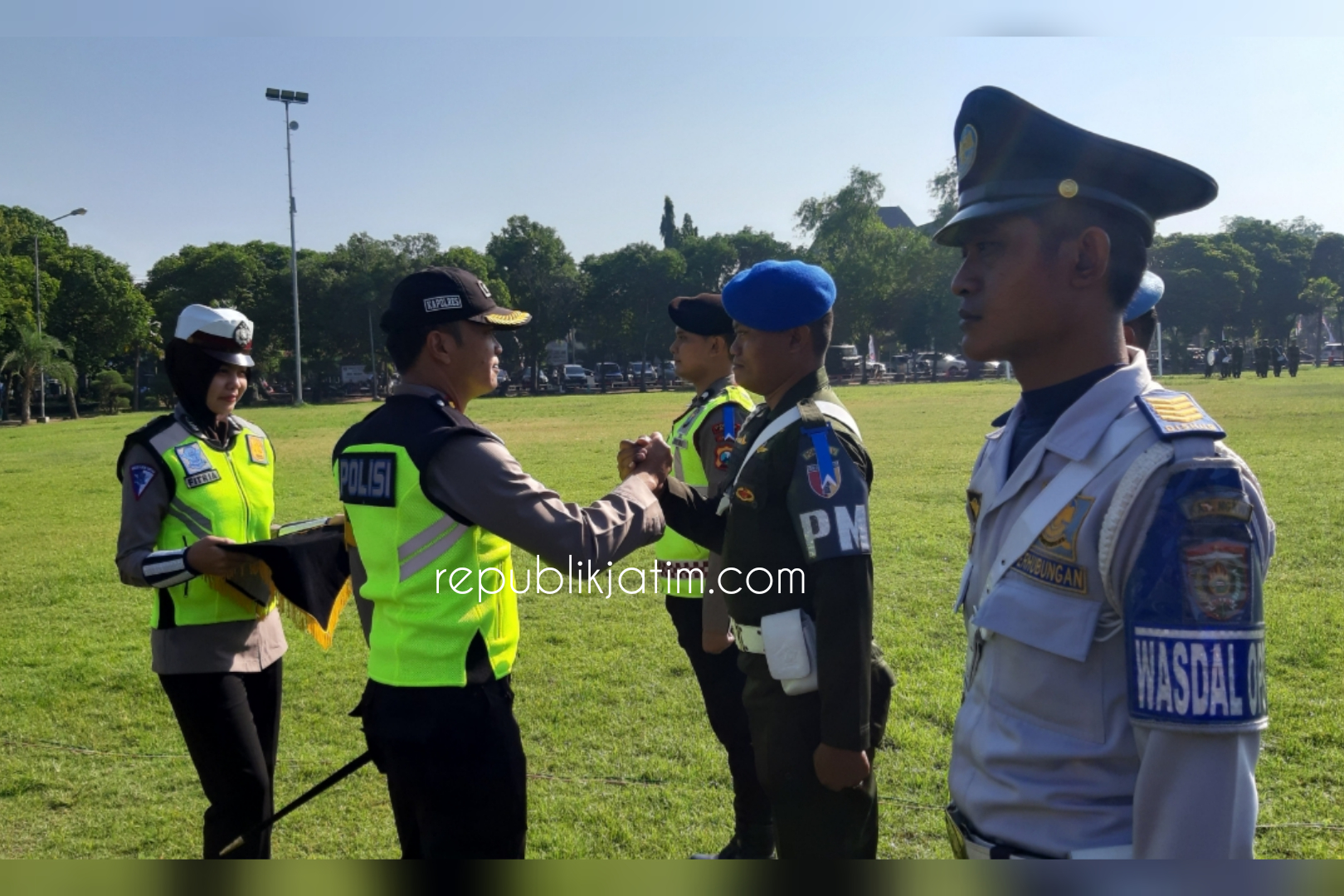 Kapolres Ngawi pimpin apel gelar pasukan Operasi Ketupat Semeru 2019