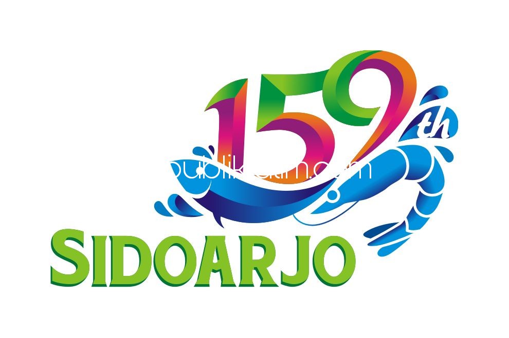 PEMENANG - Desain logo branding Hari Jadi Kabupaten Sidoarjo milik Rokhafas Indradjaja, warga Gedangan, Kabupaten Sidoarjo ini mengalahkan dan menyisihkan 65 peserta lainnya, Selasa (16/01/2018).