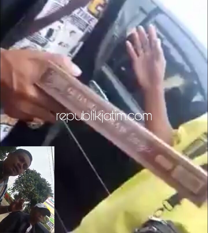 SELIDIKI - Satuan Reskrim, Polresta Sidoarjo mulai menyelidiki kasus pemalakan rokok satu slop yang viral di Medsos ini, Kamis (22/03/2018).